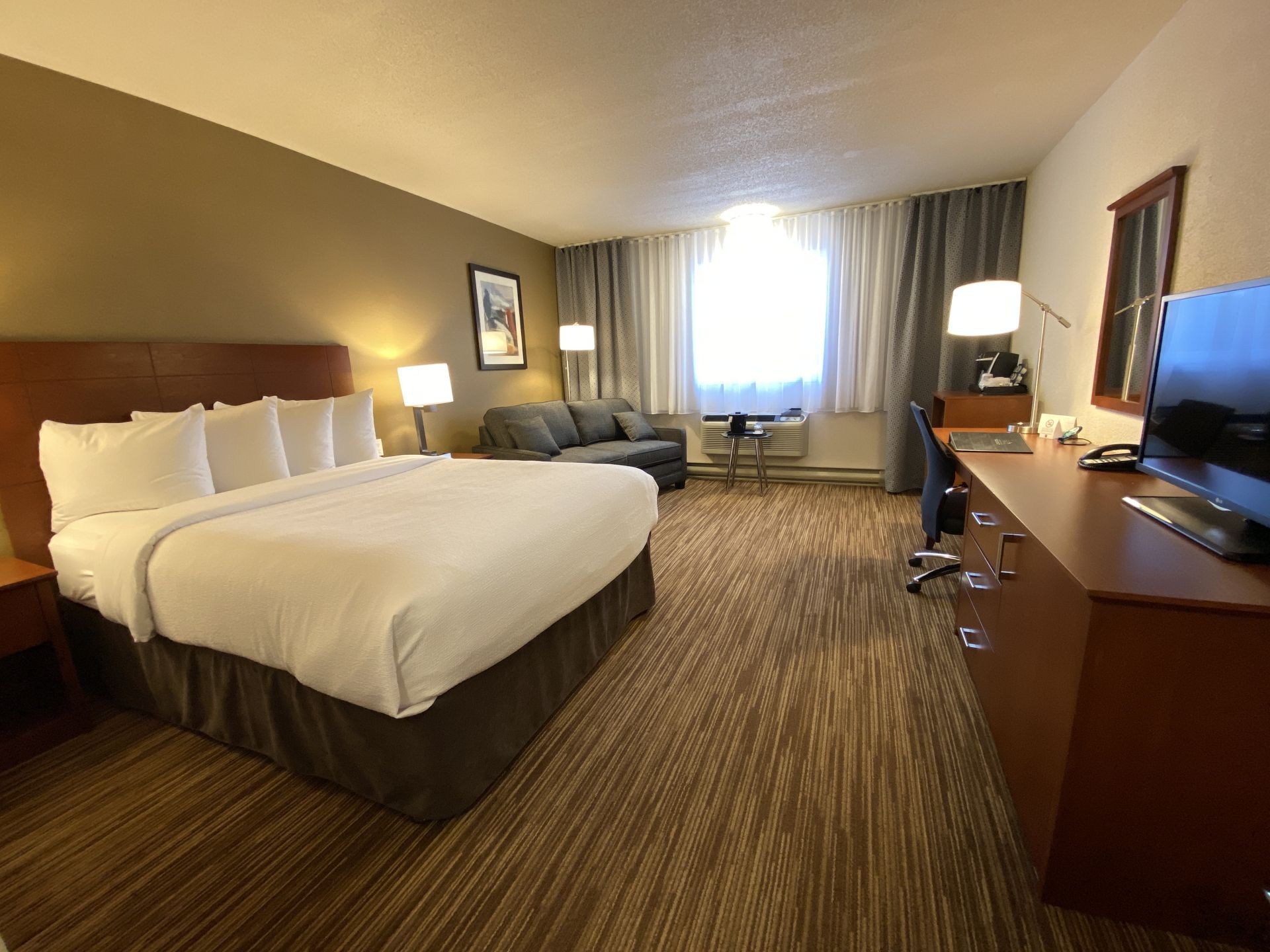 Chambre exécutive au Quality Inn & Suites Matane